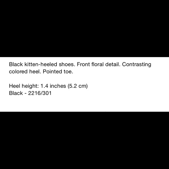 Zara floral heels sz 6 - Picture 6 of 6